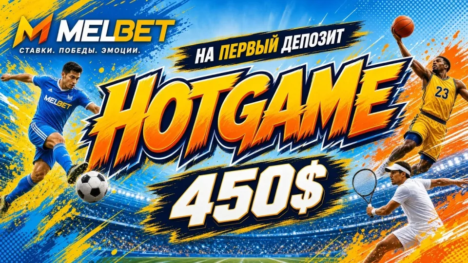 Промокод MELBET HOTGAME даёт до 450 долларов на первый депозит при регистрации